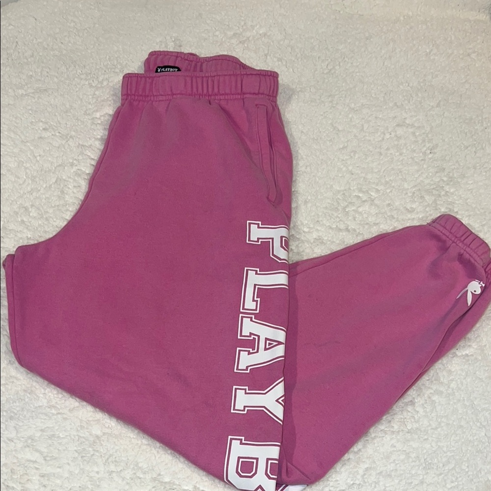 PLAYBOY by Pacsun Pink Sweatpants